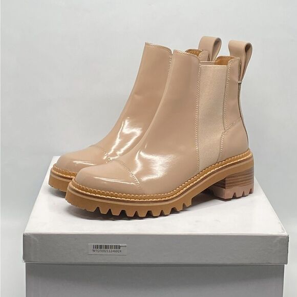 See by Chloe Mallory Leather Chelsea Boots size 38 - Picture 10 of 12